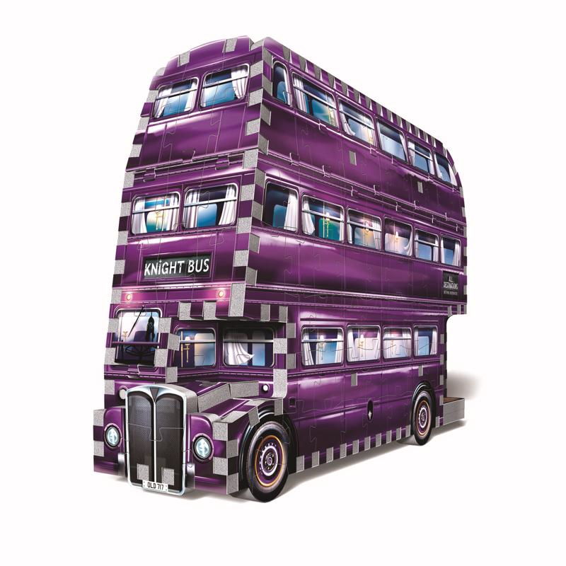 Wrebbit3D Harry Potter Knight Bus 3D Jigsaw Puzzle Multicolored 280 pc