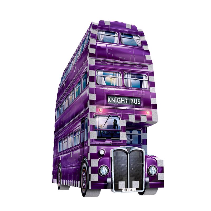 Wrebbit3D Harry Potter Knight Bus 3D Jigsaw Puzzle Multicolored 280 pc