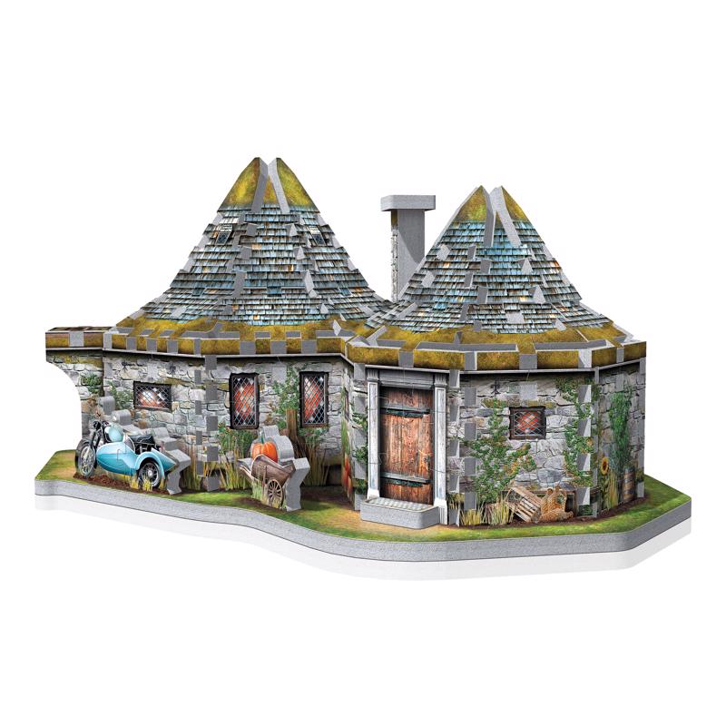 Wrebbit3D Harry Potter Hagrid's Hut 3D Jigsaw Puzzle Multicolored 270 pc