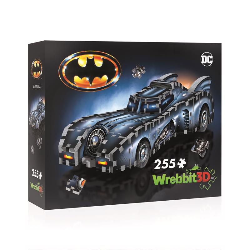 Wrebbit3D Batmobile 3D Jigsaw Puzzle Blue 255 pc