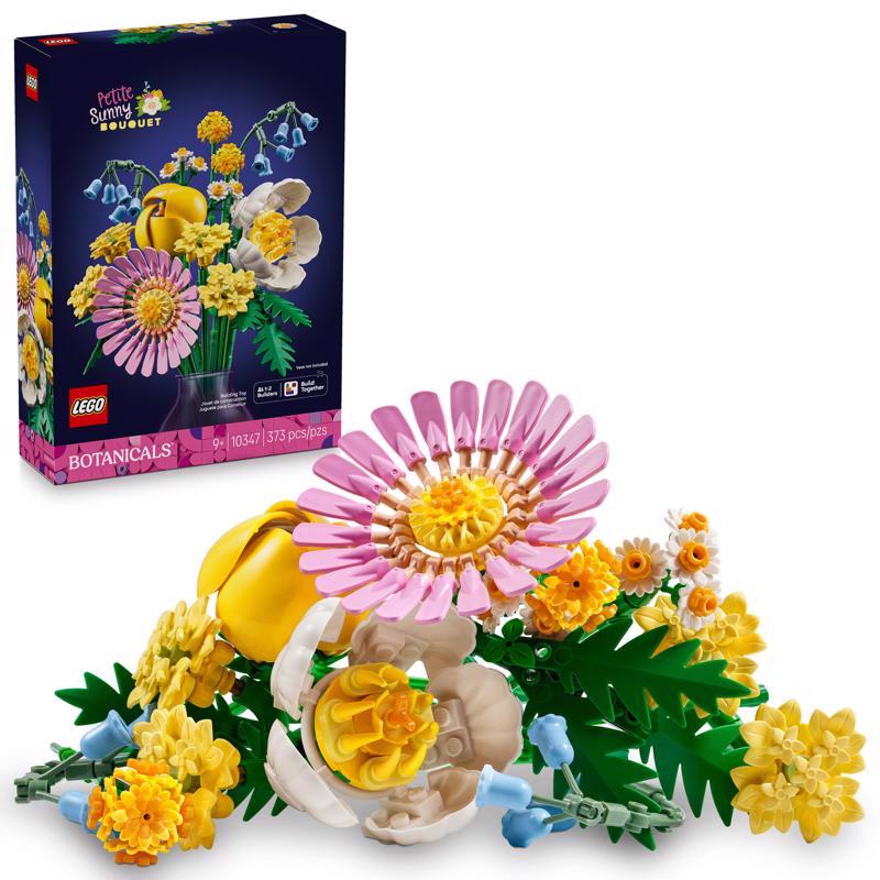 LEGO Botanicals Petite Sunny Bouquet Building Set Multicolored 373 pc
