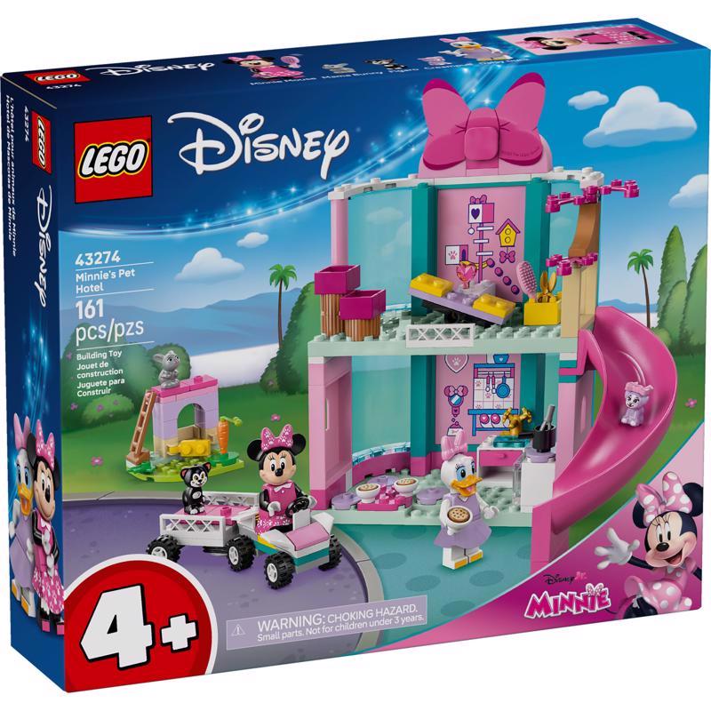 LEGO Disney Minnie's Pet Hotel Building Set Multi 161 pc