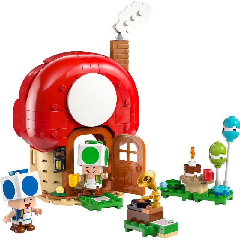 LEGO Super Mario Party at Toads House Building Set Multicolored 276 pc