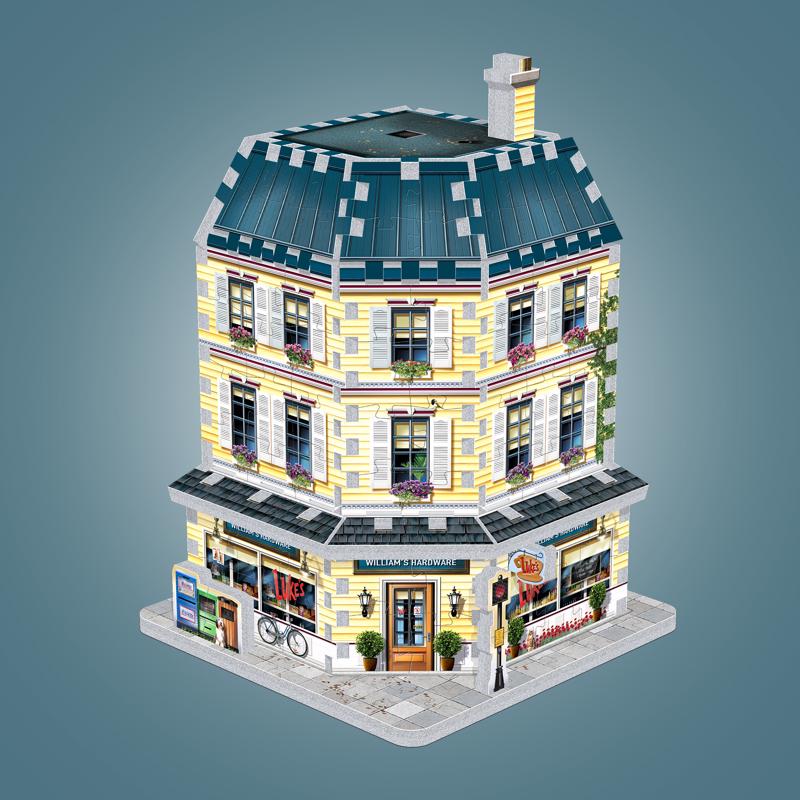 Wrebbit3D Stars Hollow Gilmore Girls 3D jigsaw puzzle 435 pc