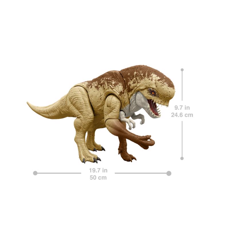 Jurassic World Rebirth Rumble N Rampage Distortus Rex Dinosaur Toy