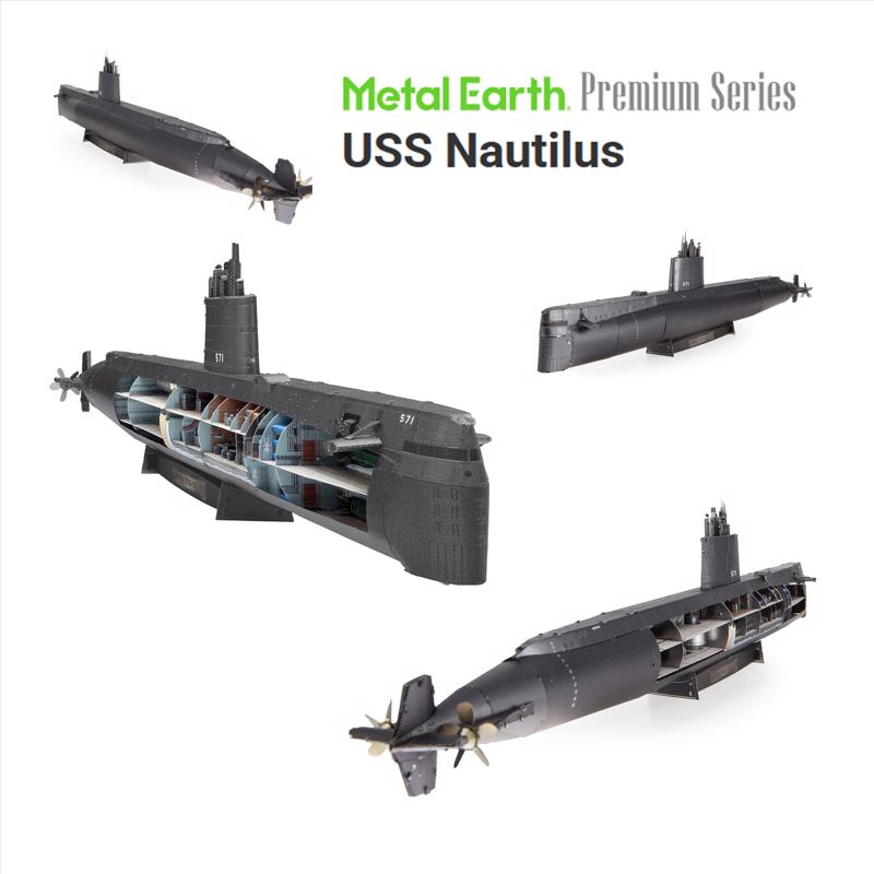 Metal Earth USS Nautilus Building Kit