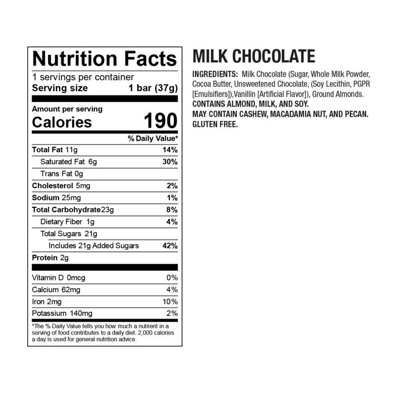 World's Finest Chocolate Milk Chocolate Bar 1.3 oz, Pack of 60