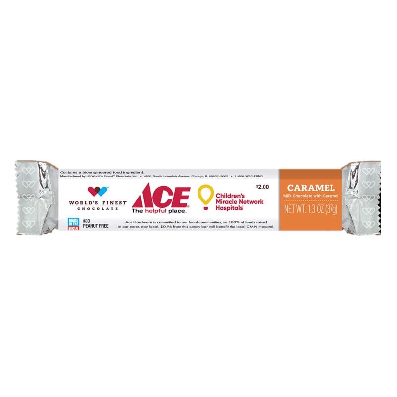 World's Finest Chocolate Caramel Chocolate Bar 1.3 oz, Pack of 60