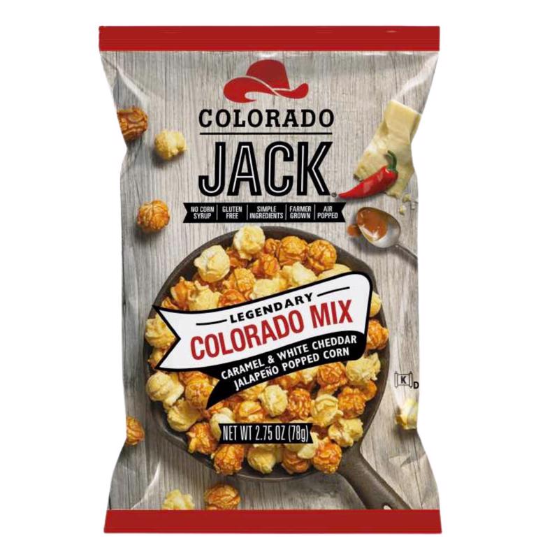 Colorado Jack Mix Gourmet Popcorn 2.75 oz Bagged, Pack of 6