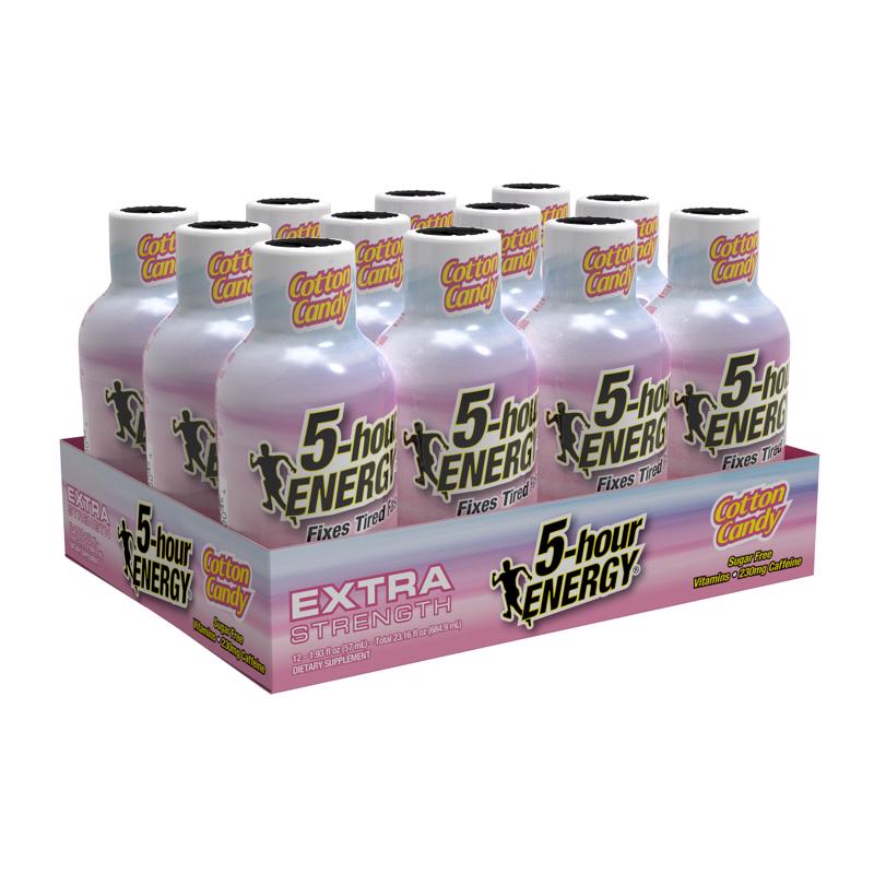 5-hour Energy Extra Strength Sugar Free Assorted Energy Shot 1.93 fl. oz., Pack of 12