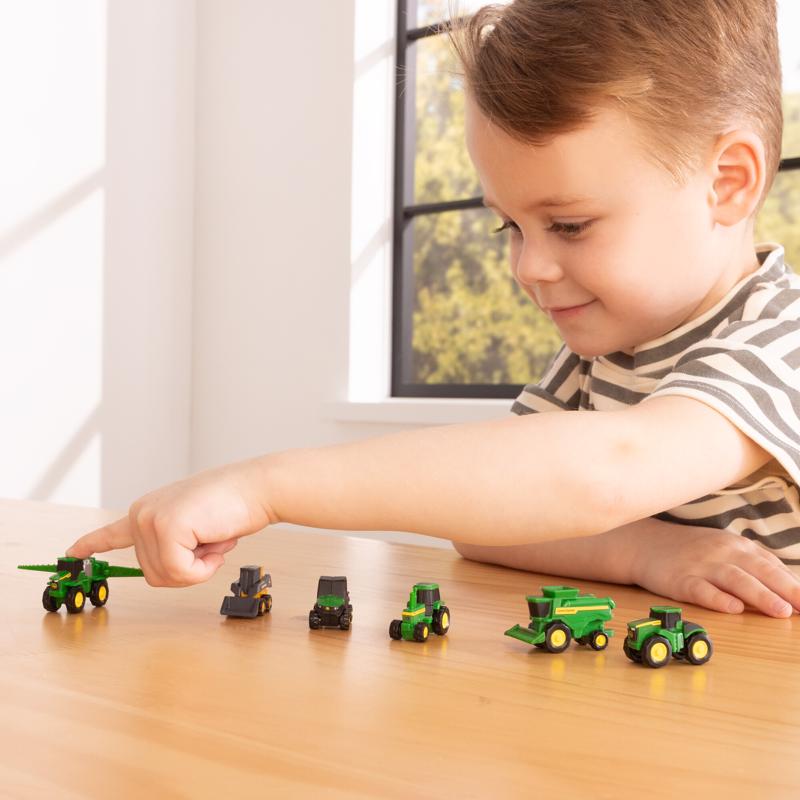 ERTL John Deere Miniature Farm Toy, Pack of 12