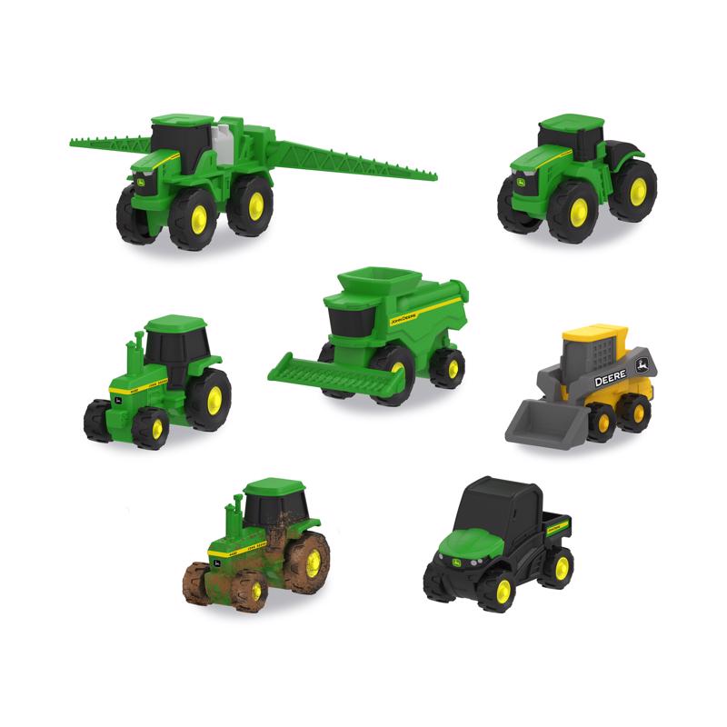 ERTL John Deere Miniature Farm Toy, Pack of 12