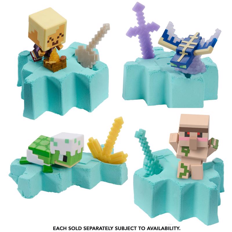 Minecraft Mini-Mode Action Figure, Pack of 9