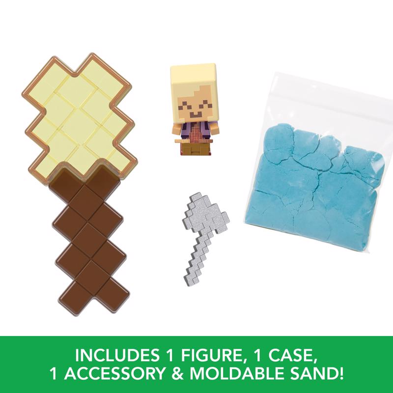 Minecraft Mini-Mode Action Figure, Pack of 9