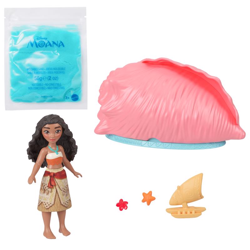 Disney Moana Surprise Shell Doll, Pack of 4