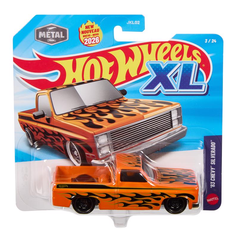 Hot Wheels Basic XL Series Car, Pack of 6