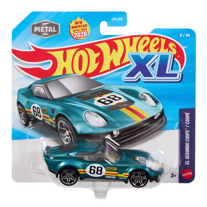 Hot Wheels Basic XL Series Car, Pack of 6