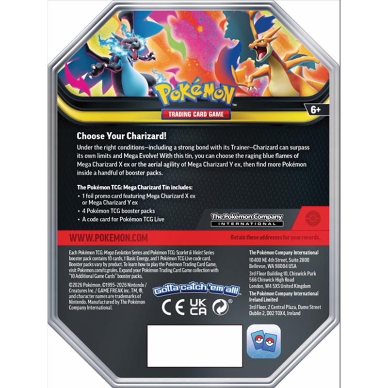 Pokemon Mega Charizard Trading Cards