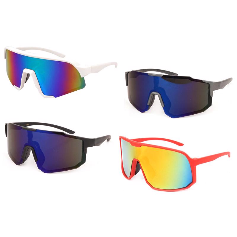 Diamond Visions Men's Assorted Frame Assorted Lens Sunglasses, Pack of 12