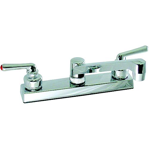 Valterra Phoenix DuraPro Two Handle Chrome Finish 8″ RV Kitchen Faucet