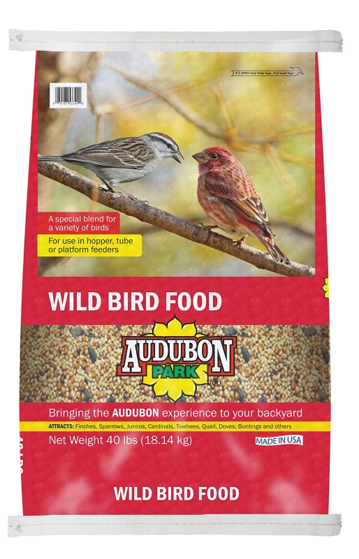 Approved Vendor (GLOBAL HARVEST FOODS) 10179 Sunflower Seed Wild Bird Food, 40 lb, Blended, Bag