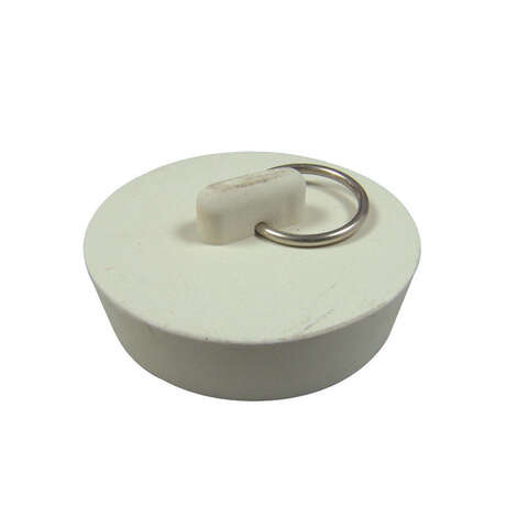 Danco 1-7/8 in. White Rubber Sink Stopper, Pack of 5