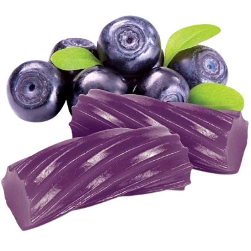 Wiley Wallaby 122025 Candy, Huckleberry Licorice, 10 oz, Pack of 10