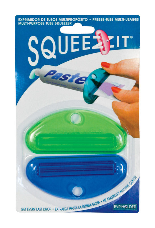 Evri Squeezit Health and Beauty Tube Squeezer 2 pk, Pack of 12