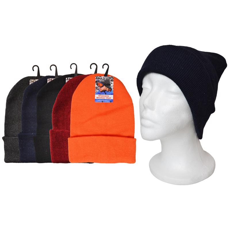 Diamond Visions Winter Hat Assorted One Size Fits All, Pack of 36