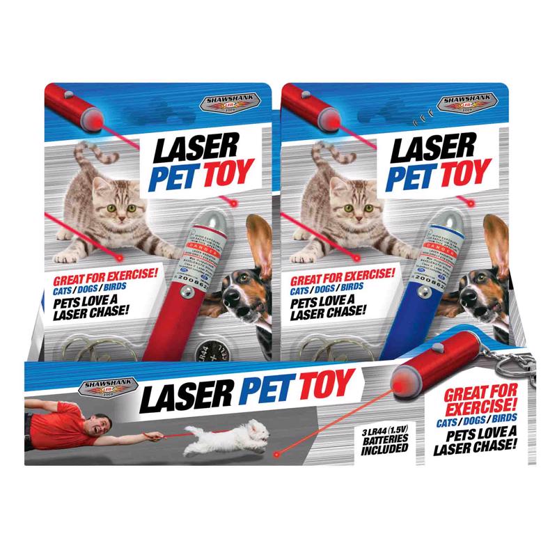 Blazing LEDz Multicolored Plastic Laser Pet Toy 1, Pack of 24