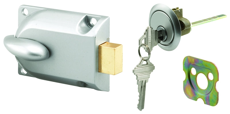 Prime-Line GD 52119 Deadbolt Lock, Tumbler Key