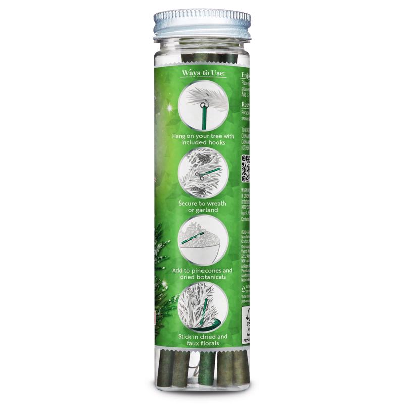 Scentsicles Green Ornaments, Pack of 12