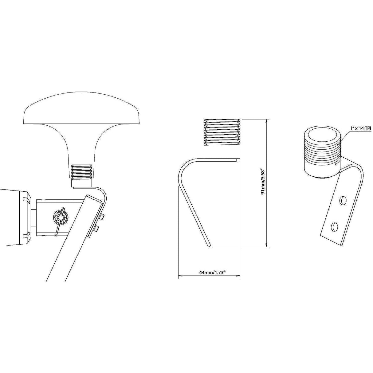 SCANSTRUT EXTENSION 6M F/LMB