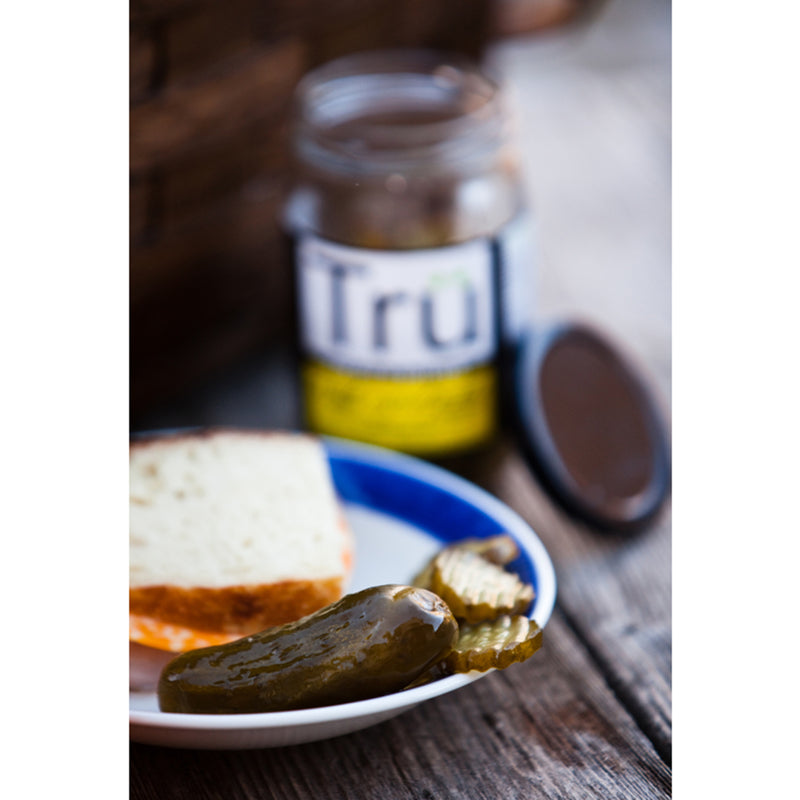 Tru Pickles Bread and Butter Pickles 16 oz Jar, Pack of 6