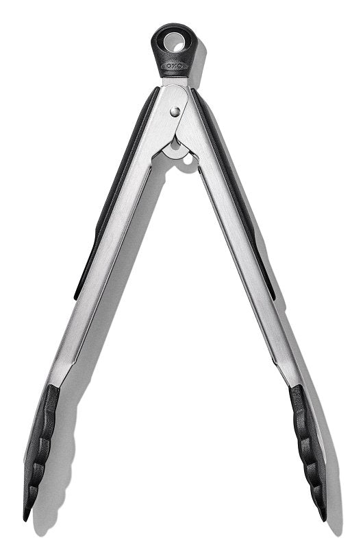 Good Grips 1054627V4 Serving Tong, 9 in L, Stainless Steel