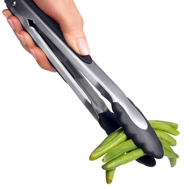 Good Grips 1054627V4 Serving Tong, 9 in L, Stainless Steel