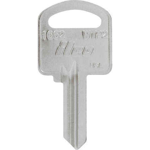 HILLMAN Traditional Key House/Office Key Blank 1662 TP2 Double For Yale Locks, Pack of 10