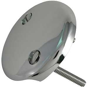 Plumb Pak PP826-11 Overflow Tub Face Plate, Chrome-Plated