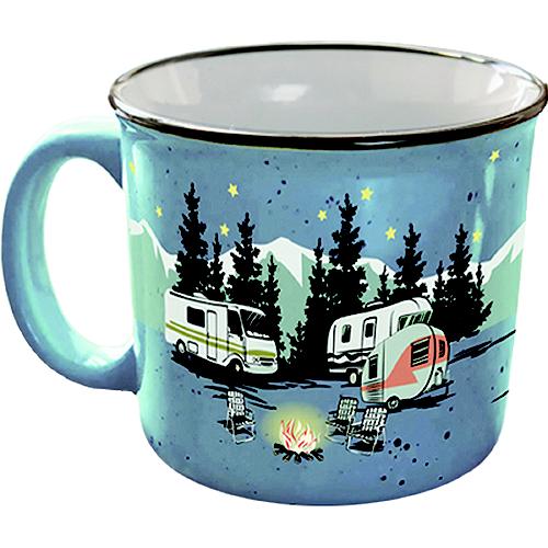 JR Products Camp Casual CC004B Mug, Starry Night