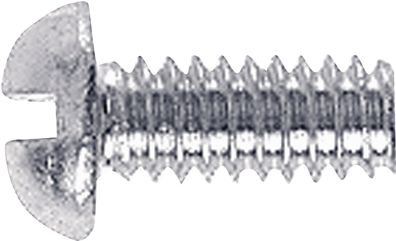 Danco 35141B Faucet Bibb Screw, #4-32 Thread, 3/8 in L, Brass, Chrome-Plated, Pack of 5