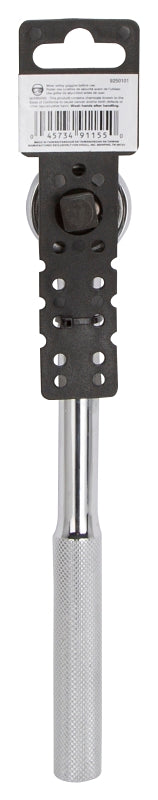 Vulcan MT6507610 Ratchet Handle with Cap, 9-1/2 in OAL, 1/2 in Drive, Chrome
