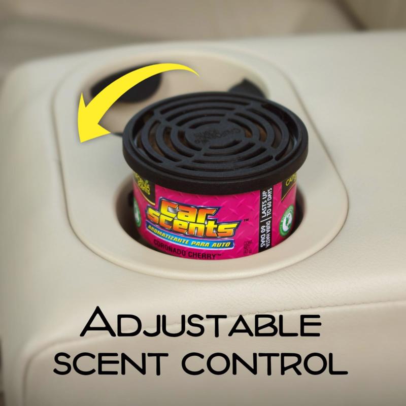 California Scents Fruity Scent Car Air Freshener 1.4 oz Solid, Pack of 12