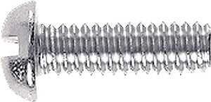 Danco 35142B Faucet Bibb Screw, #8-32 Thread, #5 Drive, Brass, Chrome-Plated, Pack of 5