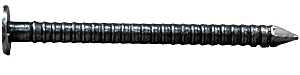 ProFIT 0084078 Underlayment Nail, 1-1/4 in L, Steel, Brite, Round Shank, 1 lb
