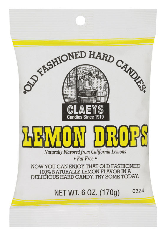 Claeys Old Fashioned Lemon Hard Candy 6 oz
