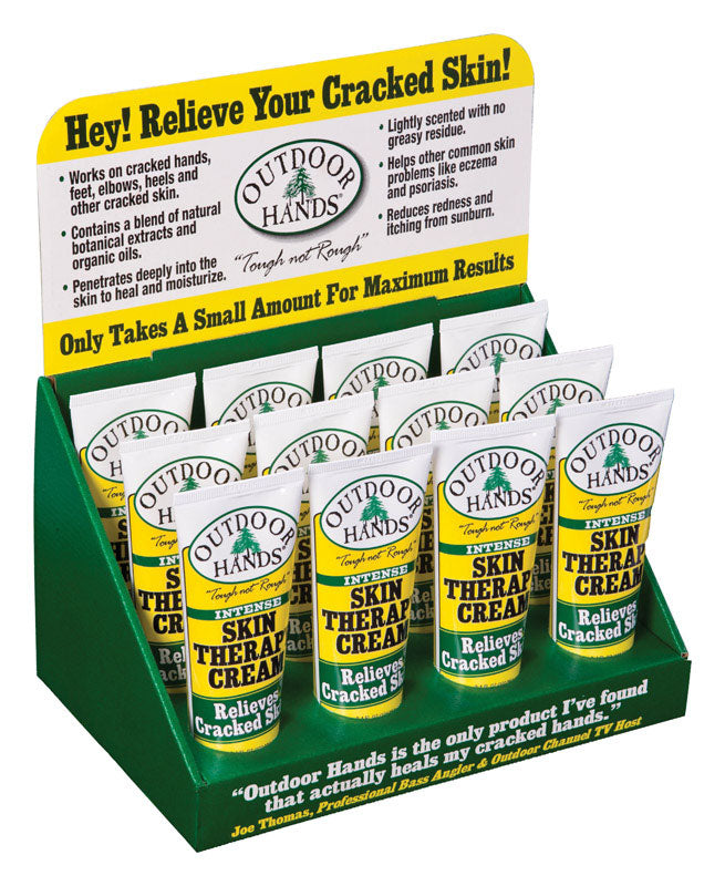 Outdoor Hands Lightly Scented Scent Hand Repair Cream 3.4 oz 1 pk, Pack of 12