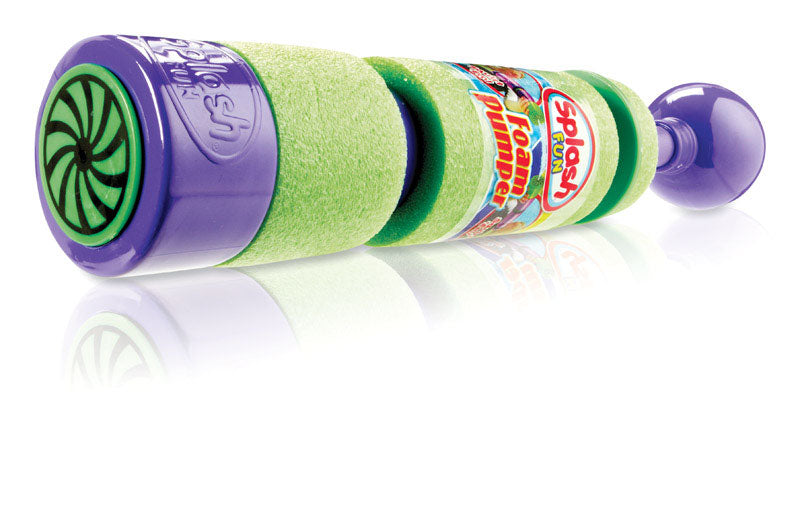 Ja-Ru Splash Foam Pumper Water Toy Soft Foam/Plastic 1 pk, Pack of 12