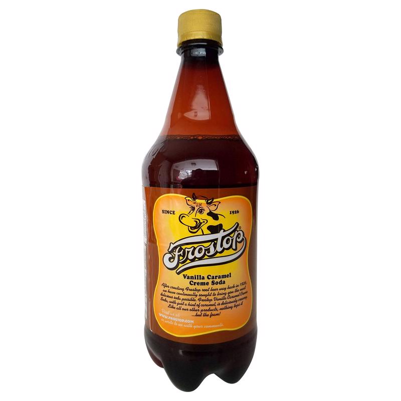 Frostop Vanilla Caramel Creme Soda 32 oz 1 pk, Pack of 15