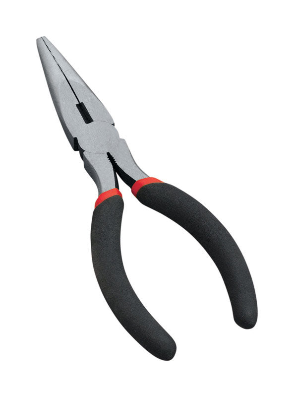 Home Plus 6 in. Steel Long Nose Pliers, Pack of 12