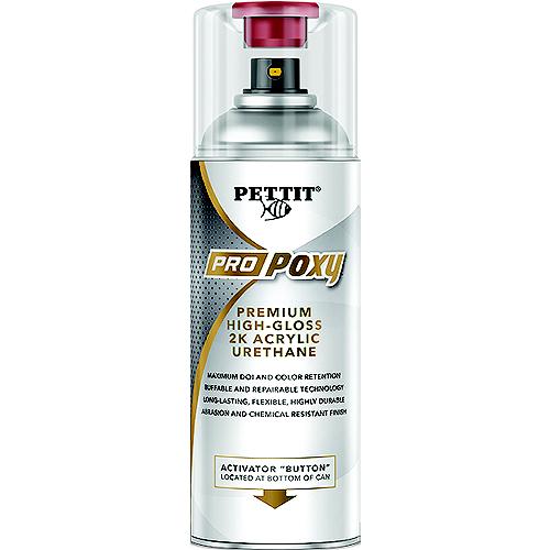 Pettit 3238SP ProPoxy Acrylic Urethane Topside Paint Aerosol, Mauritius Blue